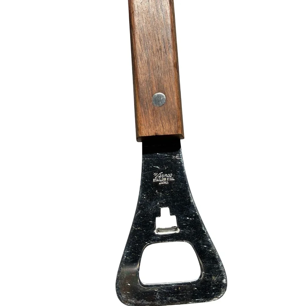 1970s Dr Pepper Advertising BBQ Spatula Vernco Japan Serrated Bottle Opener